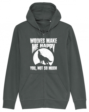 Wolves Make Me Happy You Not So Much Anthracite