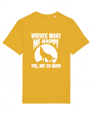 Wolves Make Me Happy You Not So Much Spectra Yellow