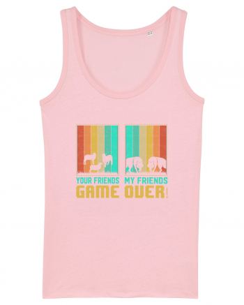 Your Friends... My Friends..... Game Over Cotton Pink