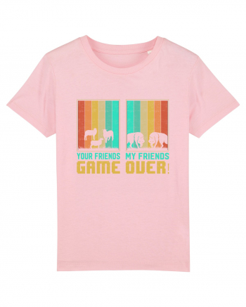 Your Friends... My Friends..... Game Over Cotton Pink