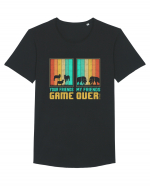 Your Friends... My Friends..... Game Over Tricou mânecă scurtă guler larg Bărbat Skater