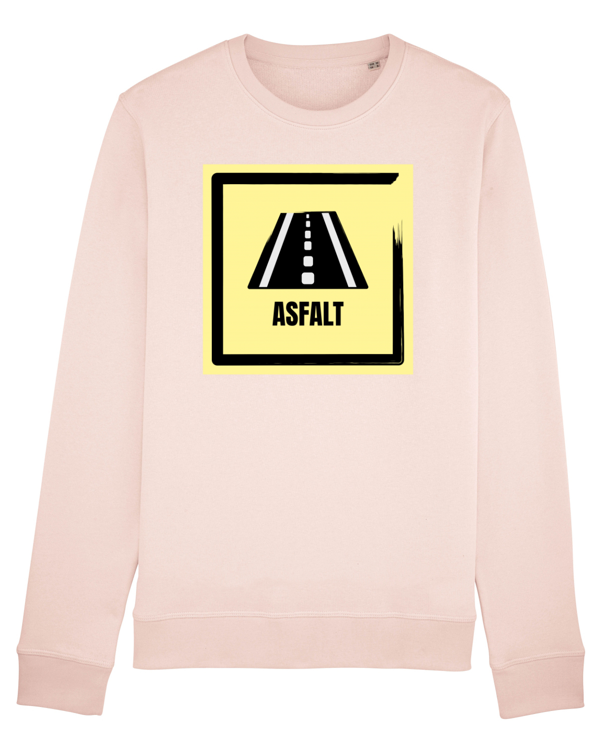 Bluză mânecă lungă Unisex Rise Candy Pink