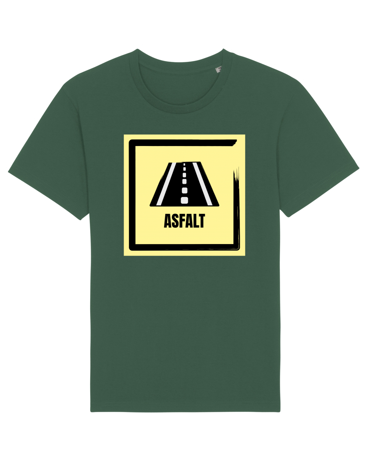 Tricou mânecă scurtă Unisex Rocker Bottle Green