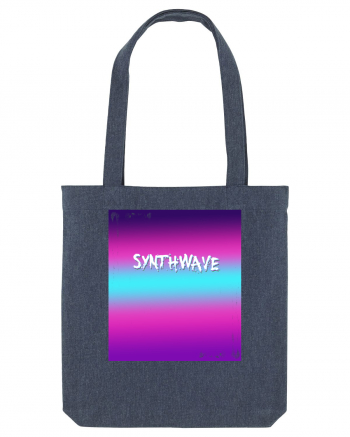 Synthwave Neon 80's Midnight Blue