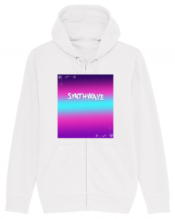 Synthwave Neon 80's White