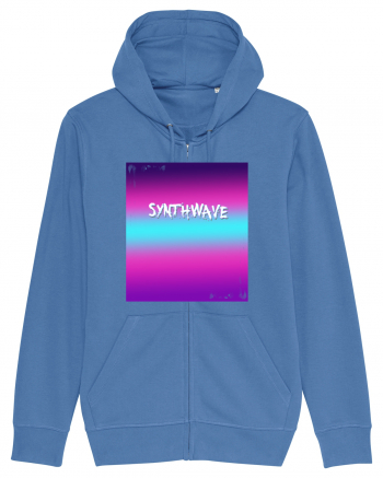 Synthwave Neon 80's Bright Blue