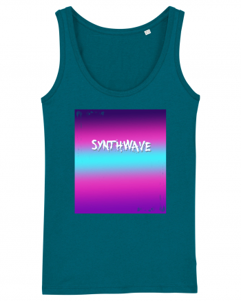 Synthwave Neon 80's Ocean Depth