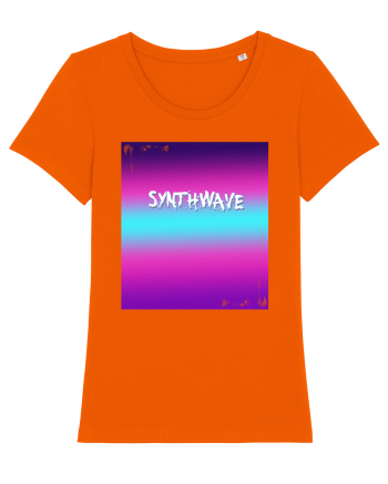Synthwave Neon 80's Bright Orange