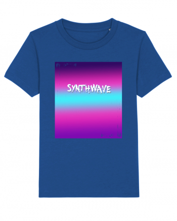 Synthwave Neon 80's Majorelle Blue