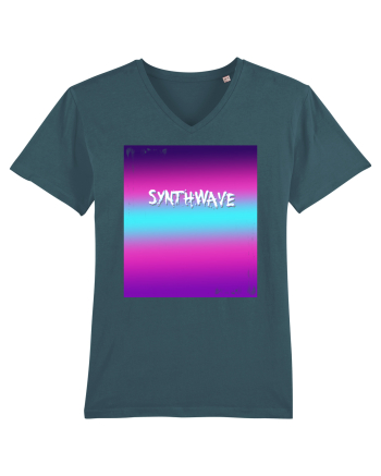 Synthwave Neon 80's Stargazer