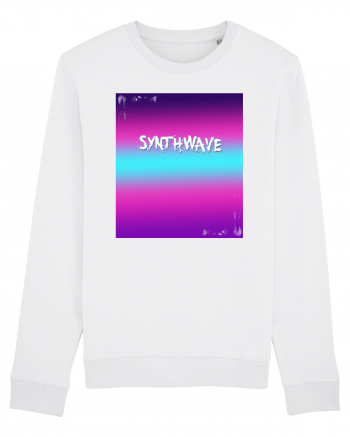 Synthwave Neon 80's White