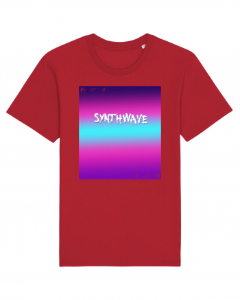 Synthwave Neon 80's Red