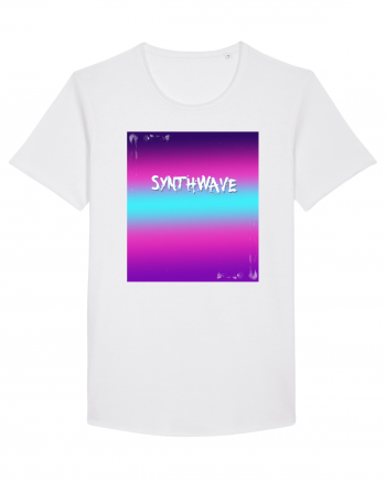 Synthwave Neon 80's White