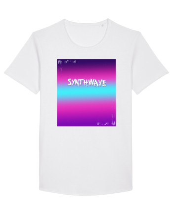 Synthwave Neon 80's White