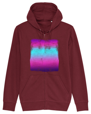 Neon Disco Lights Burgundy