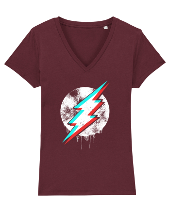 The flash Burgundy