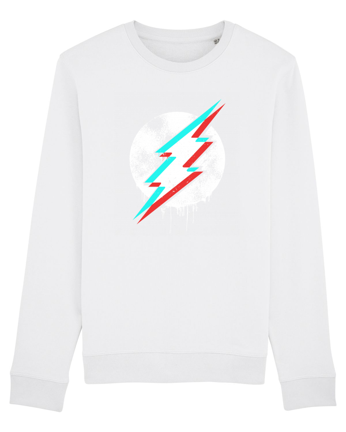 Bluză mânecă lungă Unisex Rise White