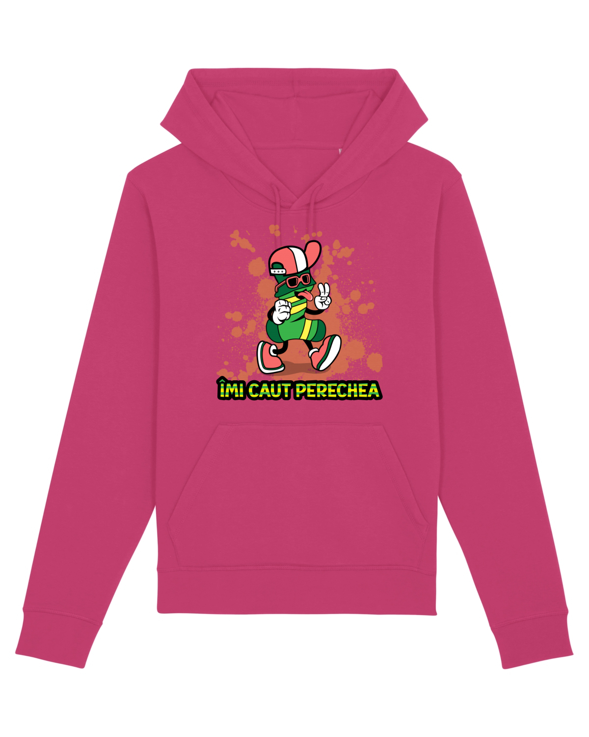 Hanorac Unisex Drummer Raspberry