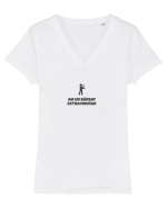 Am un bărbat extraordinar Tricou mânecă scurtă guler V Damă Evoker