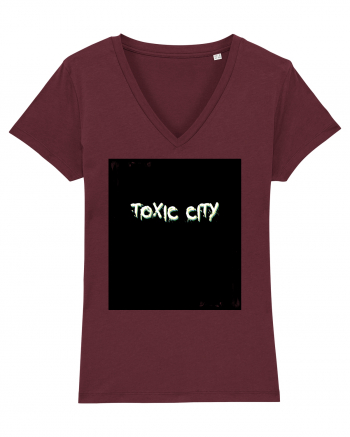 Toxic City Burgundy