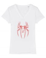 Spiderman  Design Tricou mânecă scurtă guler V Damă Evoker