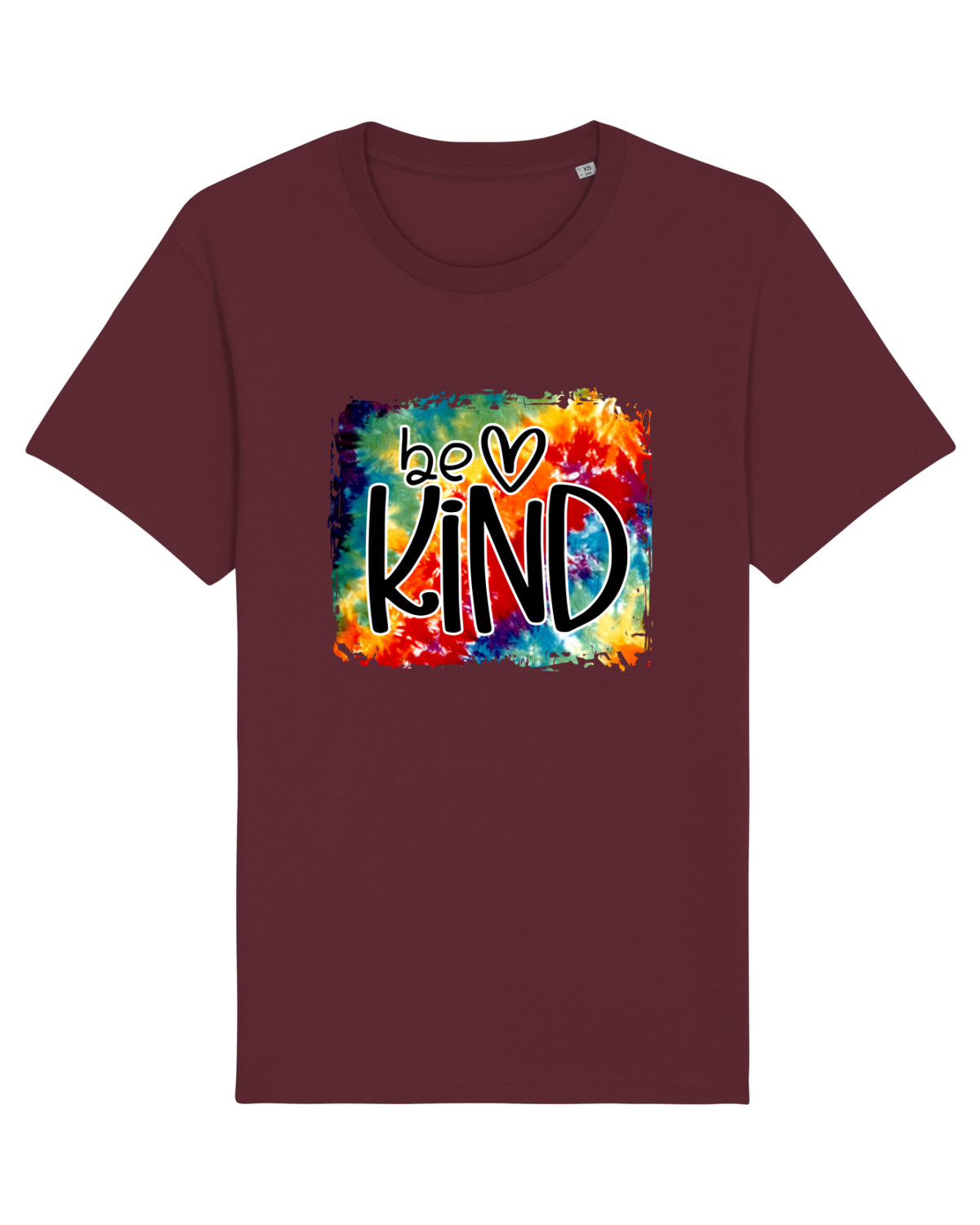 Tricou mânecă scurtă Unisex Rocker Burgundy