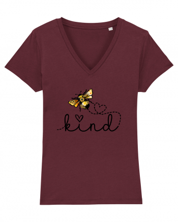 Bee Kind  Burgundy