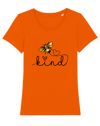 Bee Kind  Bright Orange