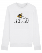 Bee Kind  Bluză mânecă lungă Unisex Rise