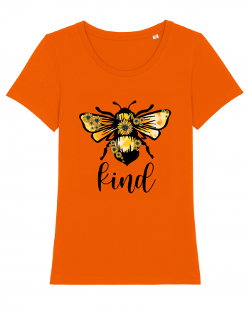 Bee Kind  Bright Orange