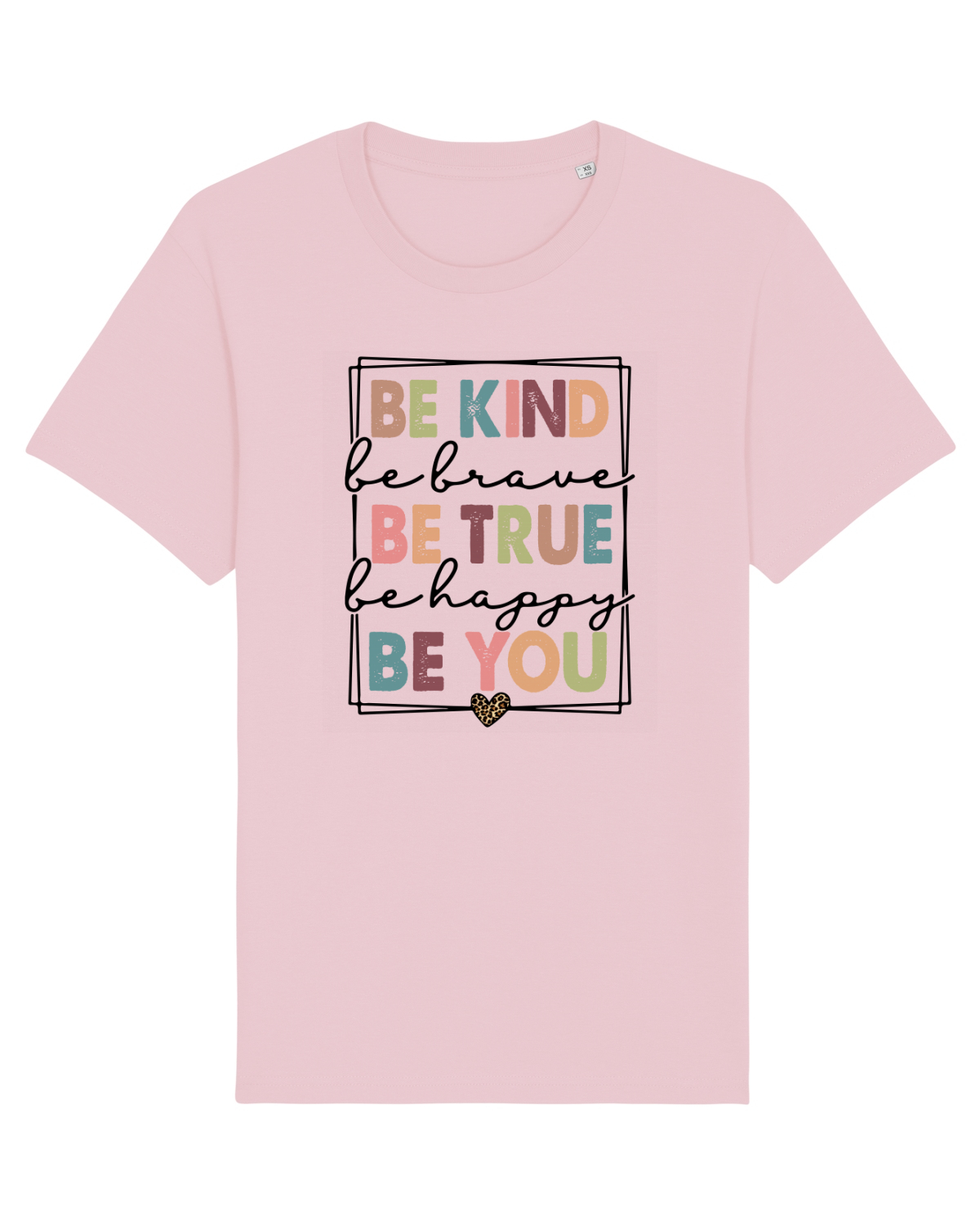 Tricou mânecă scurtă Unisex Rocker Cotton Pink