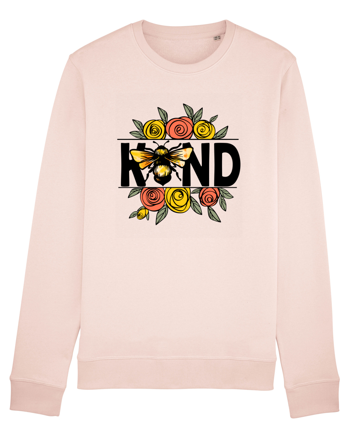 Bluză mânecă lungă Unisex Rise Candy Pink