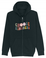 Choose Kindness Hanorac cu fermoar Unisex Connector