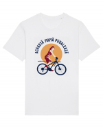 Aceasta mamă pedalează Tricou mânecă scurtă Unisex Rocker