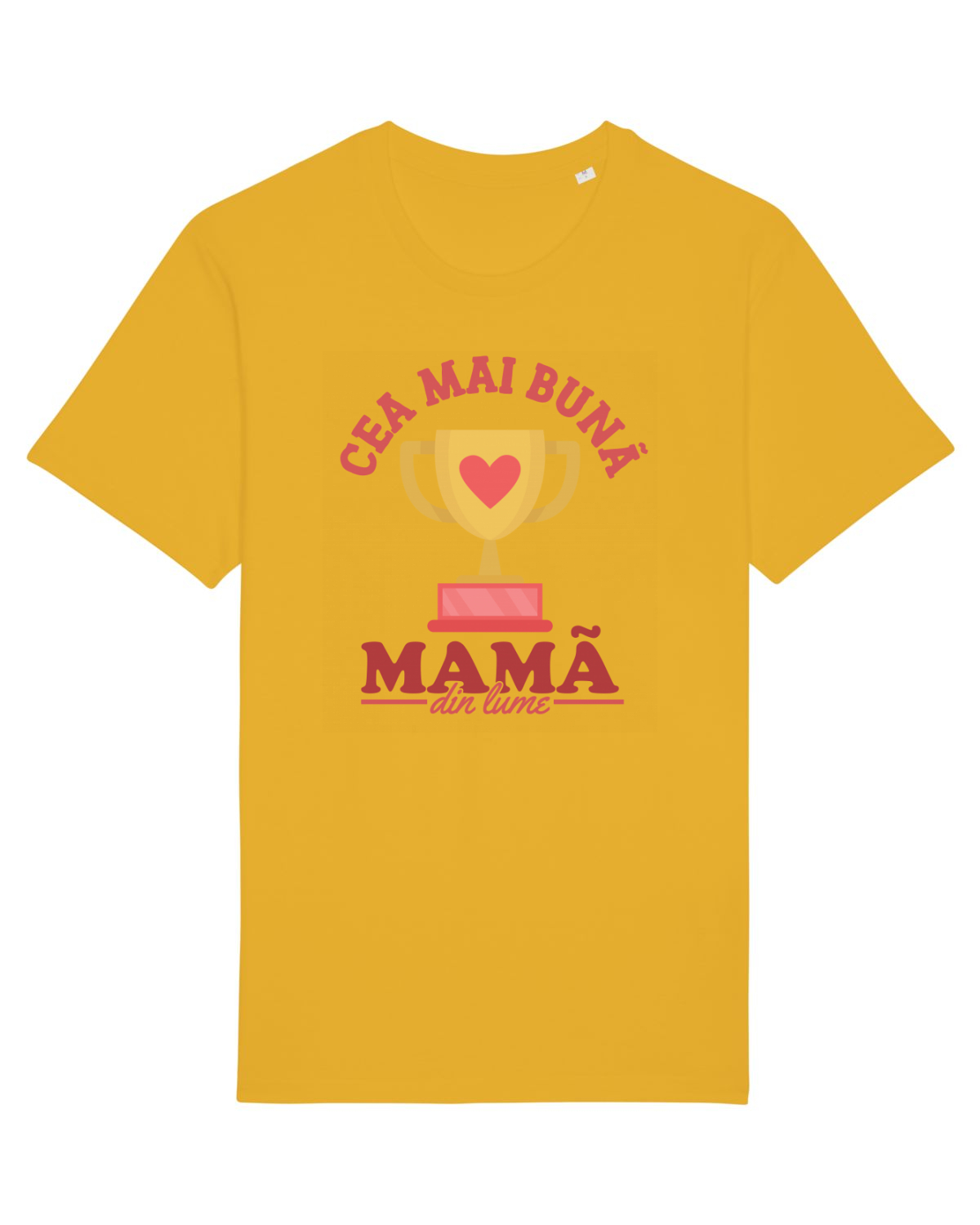 Tricou mânecă scurtă Unisex Rocker Spectra Yellow