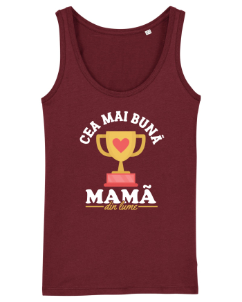 Cea mai bună mamă din lume - culori inchise Burgundy