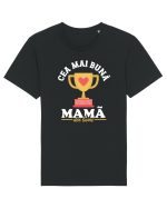 Cea mai bună mamă din lume - culori inchise Tricou mânecă scurtă Unisex Rocker