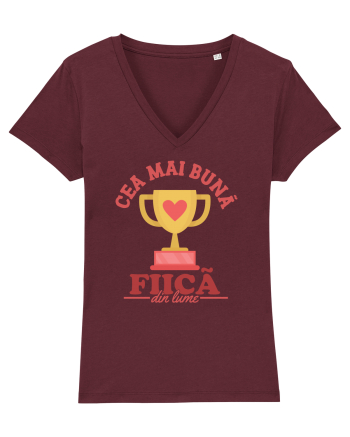 Cea mai bună fiică din lume Burgundy
