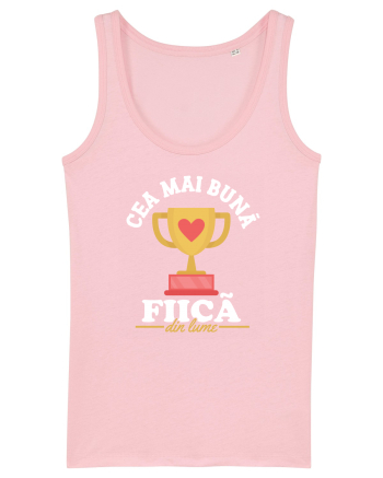 Cea mai bună fiică din lume - culori închise Cotton Pink