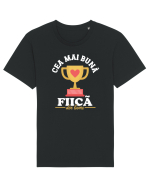 Cea mai bună fiică din lume - culori închise Tricou mânecă scurtă Unisex Rocker