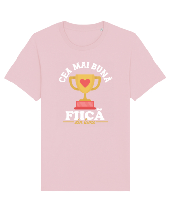 Cea mai bună fiică din lume - culori închise Cotton Pink