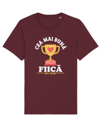 Cea mai bună fiică din lume - culori închise Burgundy