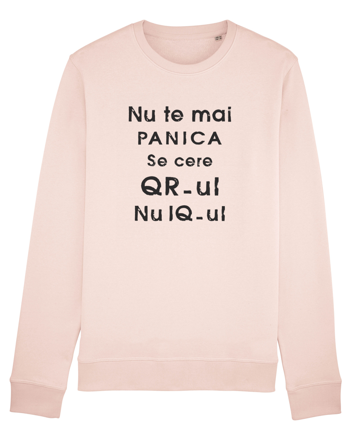Bluză mânecă lungă Unisex Rise Candy Pink