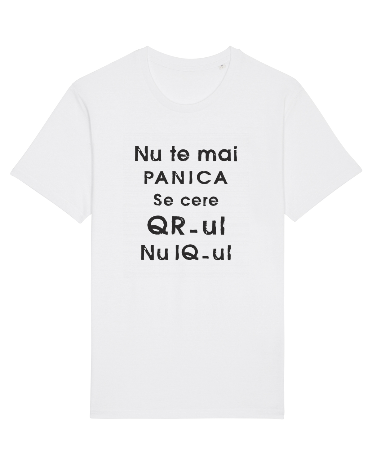 Tricou mânecă scurtă Unisex Rocker White