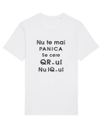 Cod QR - black Tricou mânecă scurtă Unisex Rocker