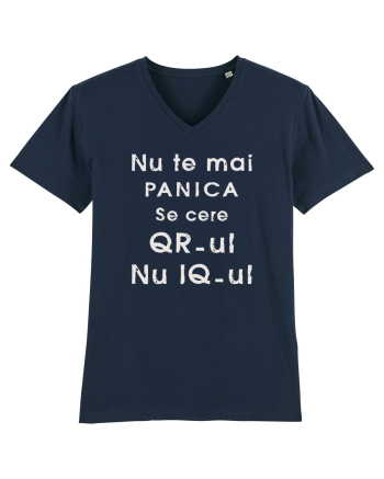 Cod QR - white French Navy