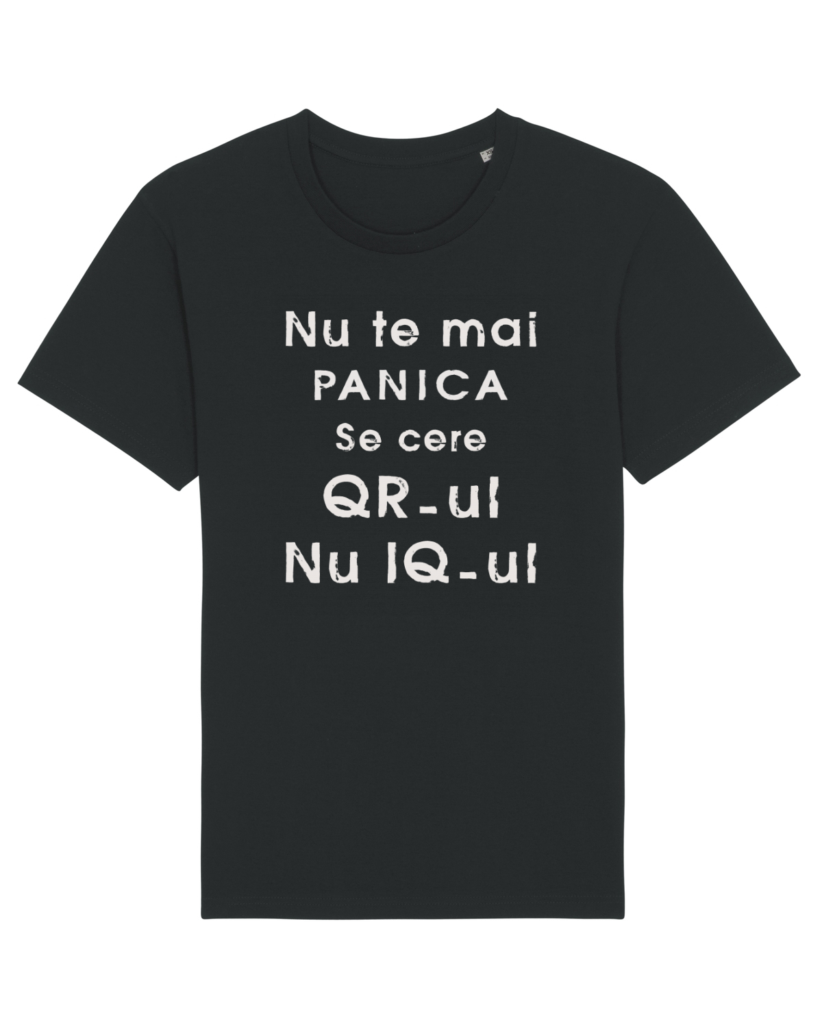 Tricou mânecă scurtă Unisex Rocker Black