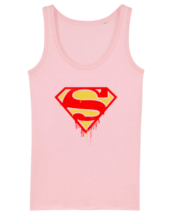 Super Man Vintage Cotton Pink
