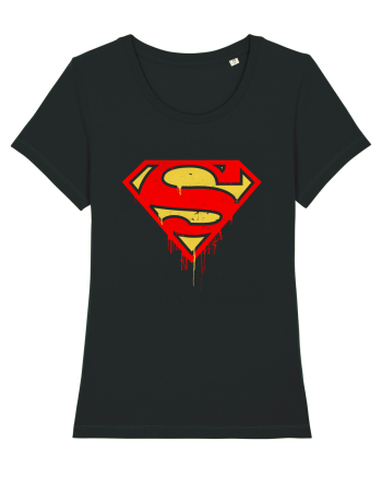 Super Man Vintage Black