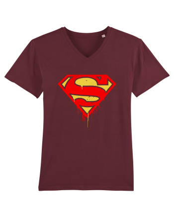 Super Man Vintage Burgundy